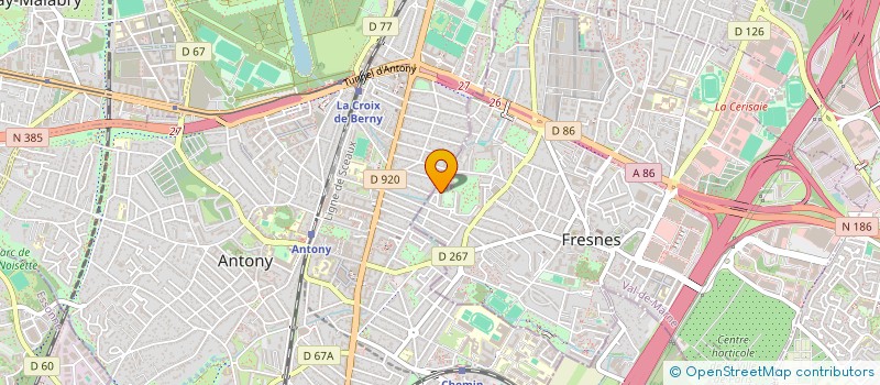 localisation de l'entreprise MADAME EVELYNE GIANNETTO  FRESNES