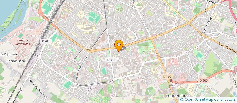 localisation de l'entreprise MADAME EVELYNE GILBERT  ANGERS