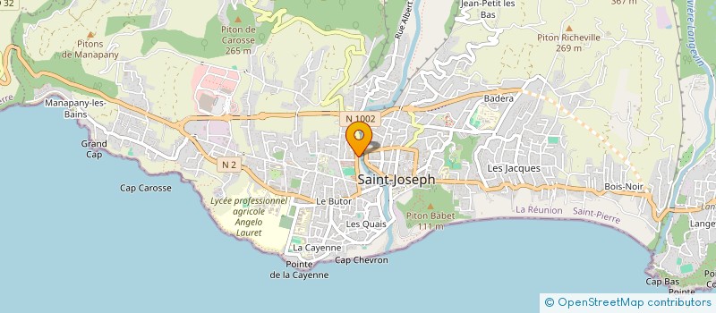 localisation de l'entreprise MADAME EVELYNE GLAIZOL à SAINT-JOSEPH