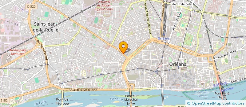 localisation de l'entreprise MADAME EVELYNE GOUHOUNOU à ORLEANS