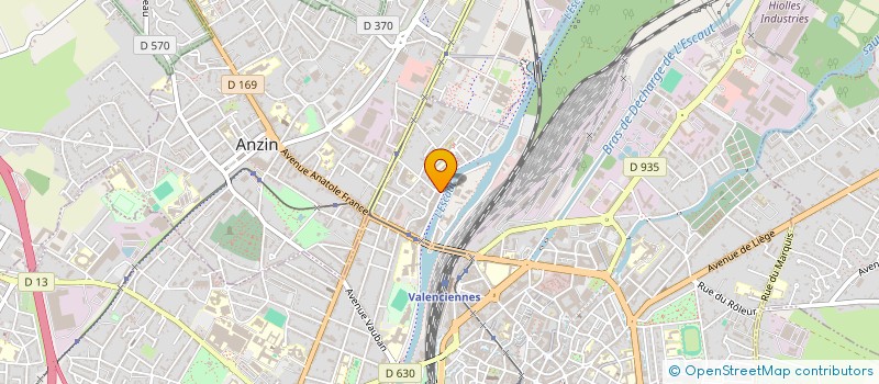 localisation de l'entreprise MADAME EVELYNE GRATTEPANCHE à VALENCIENNES