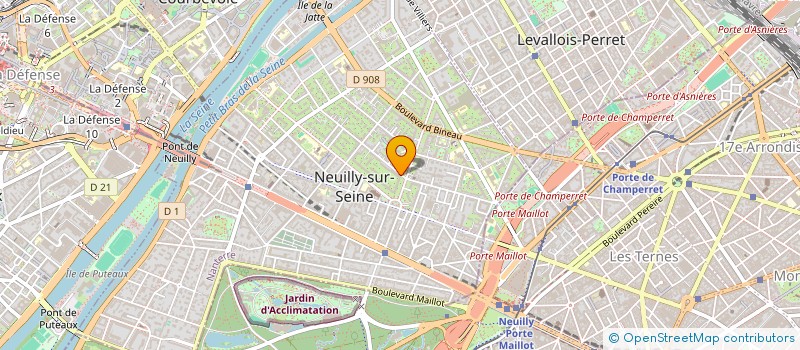 localisation de l'entreprise MADAME EVELYNE GREVELLEC à NEUILLY-SUR-SEINE
