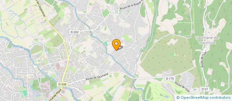 localisation de l'entreprise MADAME EVELYNE GROS  L ISLE SUR LA SORGUE