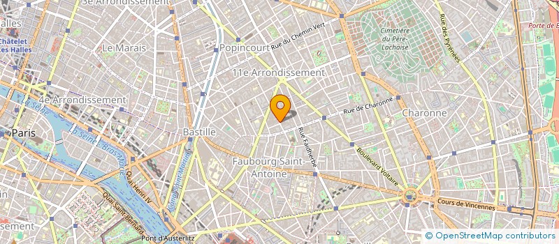 localisation de l'entreprise MADAME EVELYNE GUYADER  PARIS