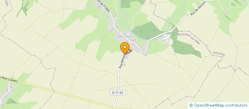 localisation de l'entreprise MADAME EVELYNE HEBERT  VERCHIN