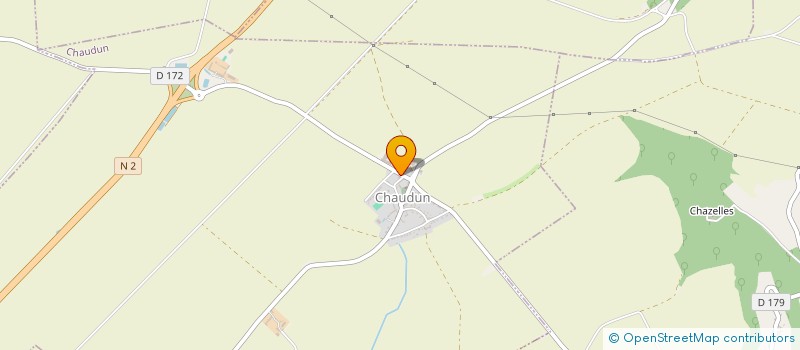 localisation de l'entreprise MADAME EVELYNE HINCY  CHAUDUN