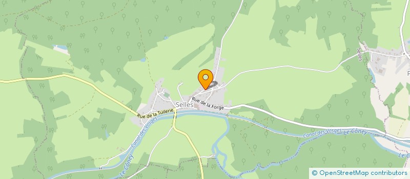 localisation de l'entreprise MADAME EVELYNE HORREARD  SELLES