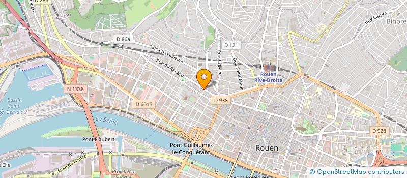 localisation de l'entreprise MADAME EVELYNE HUE  ROUEN