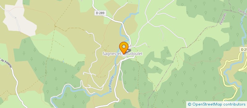 localisation de l'entreprise MADAME EVELYNE ISSARTEL  SAGNES-ET-GOUDOULET