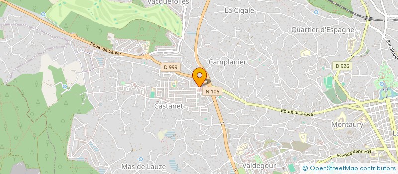 localisation de l'entreprise MADAME EVELYNE JEAN-JOSEPH  NIMES