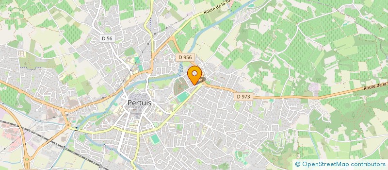 localisation de l'entreprise MADAME EVELYNE JEANMOUGIN  PERTUIS