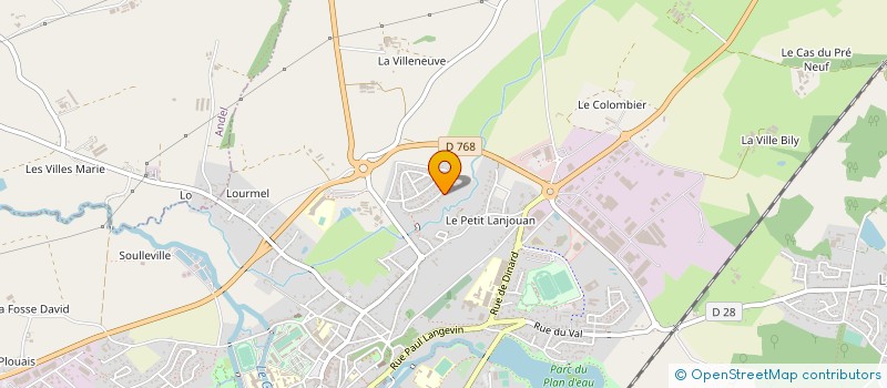 localisation de l'entreprise MADAME EVELYNE JOUAN à LAMBALLE-ARMOR
