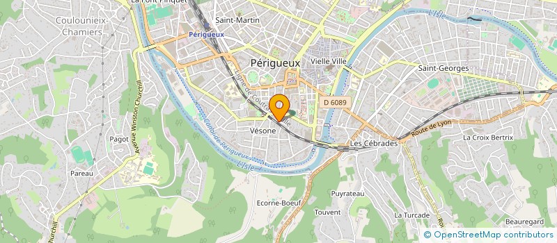 localisation de l'entreprise MADAME EVELYNE KIERS  PERIGUEUX