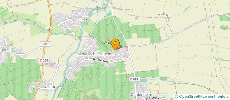 localisation de l'entreprise MADAME EVELYNE KOELSCH  SCHARRACHBERGHEIM-IRMSTETT