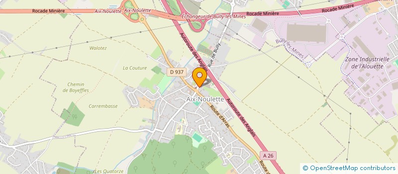 localisation de l'entreprise MADAME EVELYNE KWASIGROCK à AIX-NOULETTE