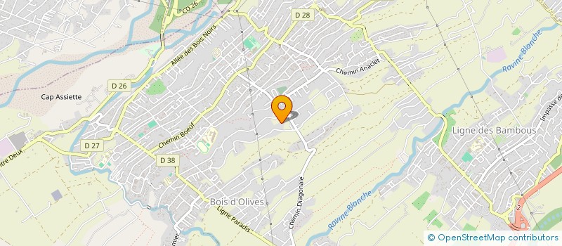 localisation de l'entreprise MADAME EVELYNE LABBE  SAINT-PIERRE