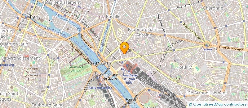 localisation de l'entreprise MADAME EVELYNE LABOIS  PARIS