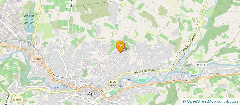 localisation de l'entreprise MADAME EVELYNE LADON  APT