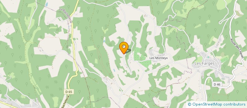 localisation de l'entreprise MADAME EVELYNE LAFORGE  LIMEYRAT