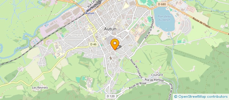 localisation de l'entreprise MADAME EVELYNE LAGNEAU à AUTUN