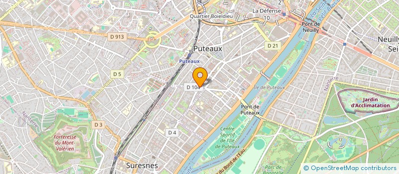 localisation de l'entreprise MADAME EVELYNE LE GOUPIL  PUTEAUX