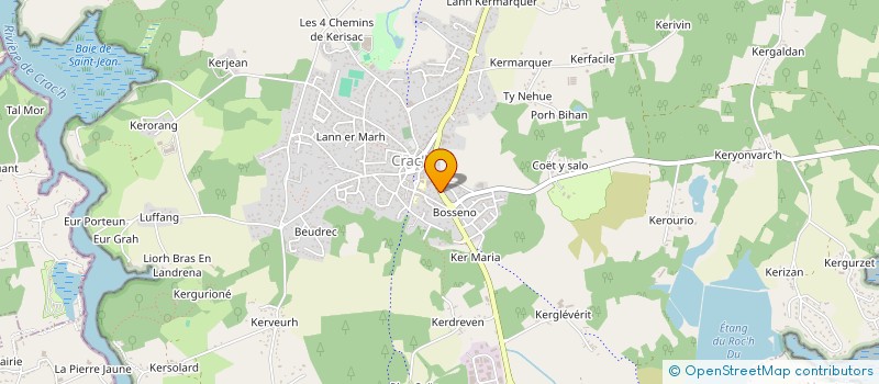 localisation de l'entreprise MADAME EVELYNE LEBECQUE  CRACH