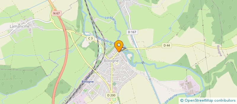 localisation de l'entreprise MADAME EVELYNE LECLERC à BOLOGNE