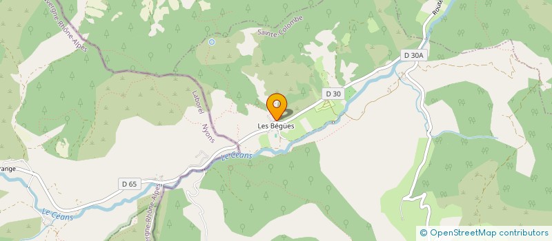 localisation de l'entreprise MADAME EVELYNE LEFRERE  SAINTE-COLOMBE