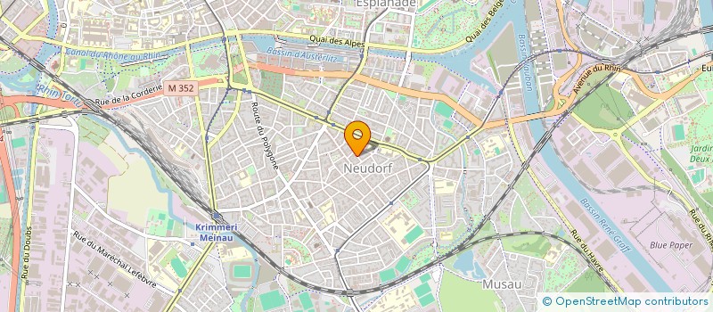 localisation de l'entreprise MADAME EVELYNE LEIBEL à STRASBOURG