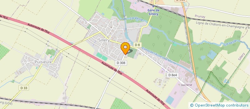 localisation de l'entreprise MADAME EVELYNE LEJEUNE  LUDES