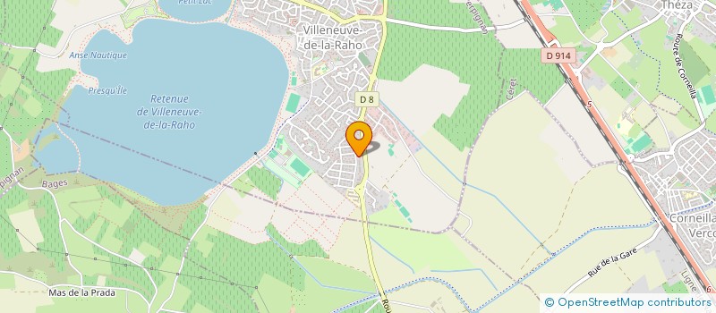 localisation de l'entreprise MADAME EVELYNE LEMASSON  VILLENEUVE-DE-LA-RAHO