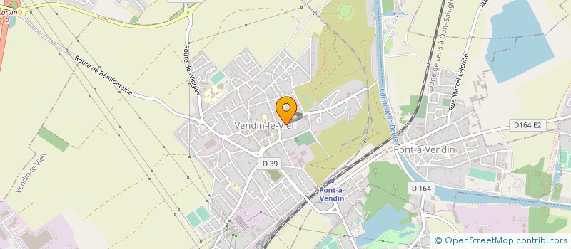 localisation de l'entreprise MADAME EVELYNE LENNENS  VENDIN-LE-VIEIL