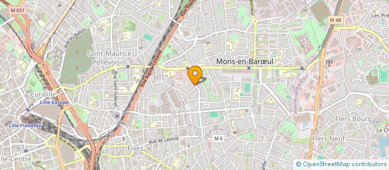 localisation de l'entreprise MADAME EVELYNE LIETARD  MONS-EN-BARUL