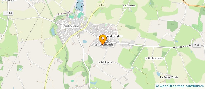 localisation de l'entreprise MADAME EVELYNE LOGNON à SAINT-VIAUD