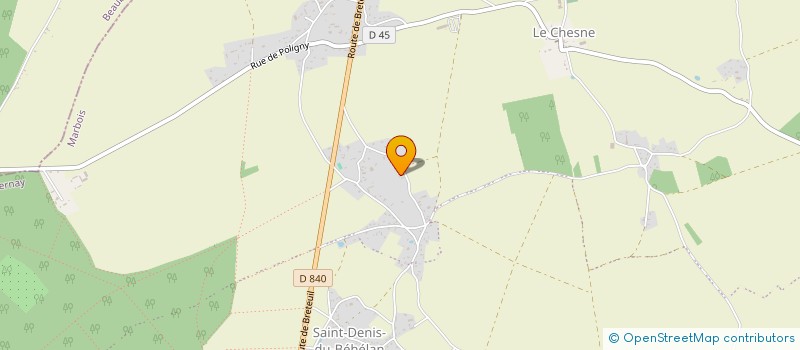 localisation de l'entreprise MADAME EVELYNE LONGLET  MARBOIS