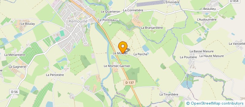 localisation de l'entreprise MADAME EVELYNE LUNEAU  REMOUILLE