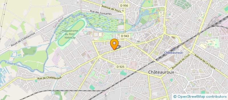 localisation de l'entreprise MADAME EVELYNE MABILLOT à CHATEAUROUX