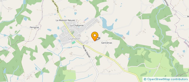 localisation de l'entreprise MADAME EVELYNE MACHANE à GLANDON
