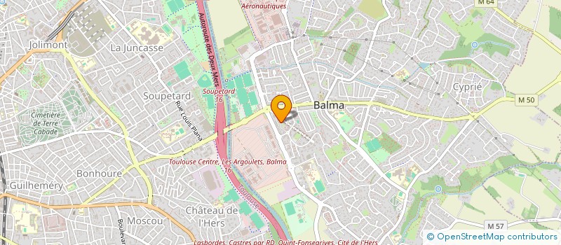 localisation de l'entreprise MADAME EVELYNE MACHICOT à BALMA