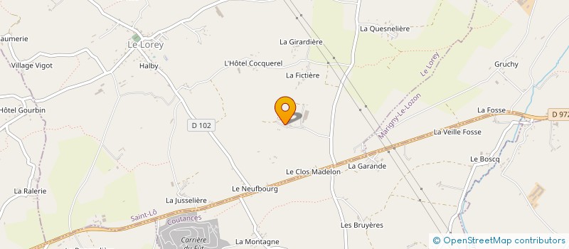 localisation de l'entreprise MADAME EVELYNE MADELEINE à MARIGNY-LE-LOZON