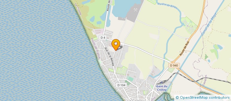 localisation de l'entreprise MADAME EVELYNE MALABRE à LE CROTOY