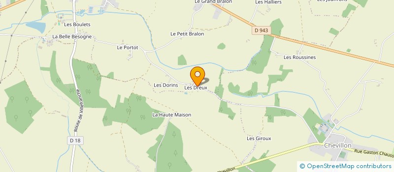 localisation de l'entreprise MADAME EVELYNE MANNI  CHARNY OREE DE PUISAYE