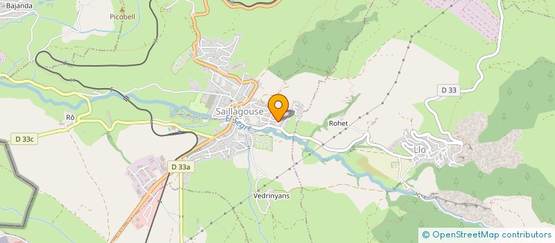 localisation de l'entreprise MADAME EVELYNE MANY  SAILLAGOUSE