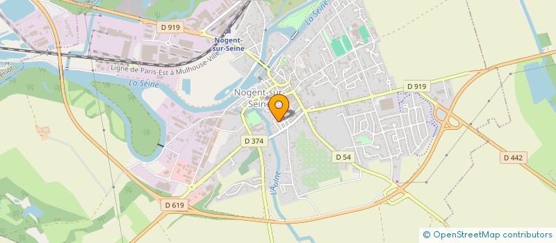 localisation de l'entreprise MADAME EVELYNE MARCHANDON à NOGENT-SUR-SEINE