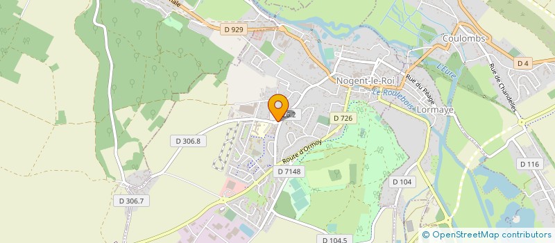 localisation de l'entreprise MADAME EVELYNE MARTINY à NOGENT-LE-ROI