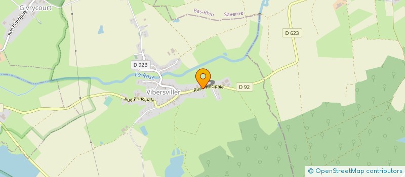 localisation de l'entreprise MADAME EVELYNE MARX  VIBERSVILLER