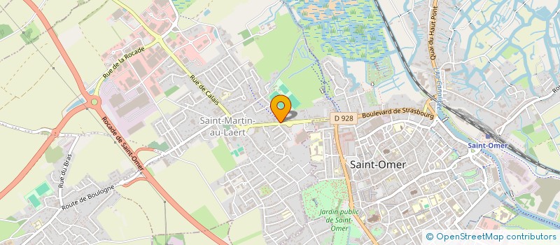 localisation de l'entreprise MADAME EVELYNE MEURA  SAINT-MARTIN-LEZ-TATINGHEM