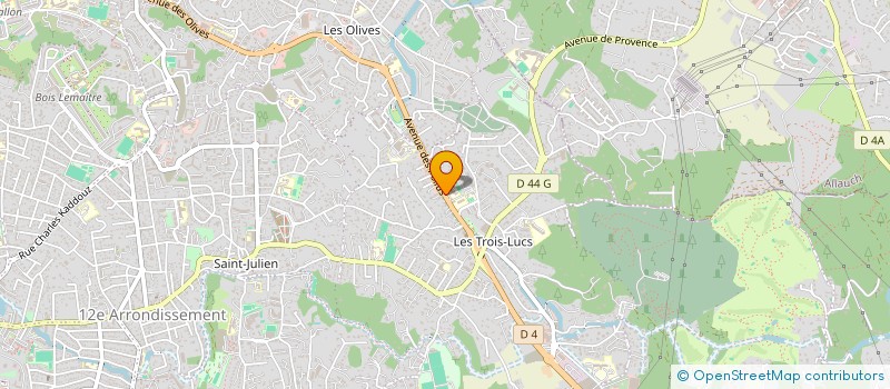 localisation de l'entreprise MADAME EVELYNE NGUYEN  MARSEILLE