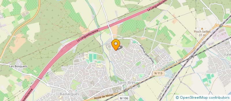 localisation de l'entreprise MADAME EVELYNE PALAMARA  SAINT-BRES