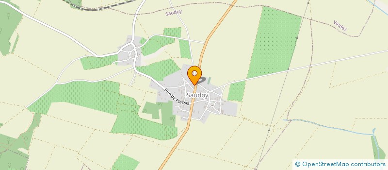 localisation de l'entreprise MADAME EVELYNE PASSEMART  SAUDOY